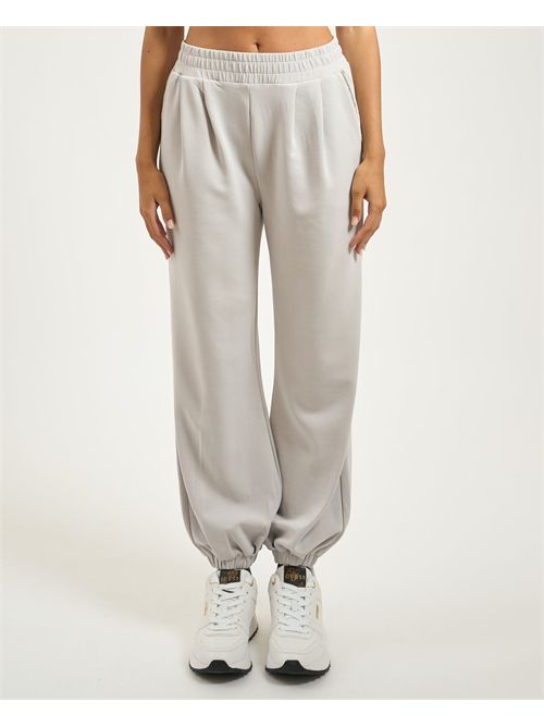 Pantaloni jogger donna EA7 con dettagli strass EMPORIO ARMANI EA7 | 7W000446-AF12643U9001